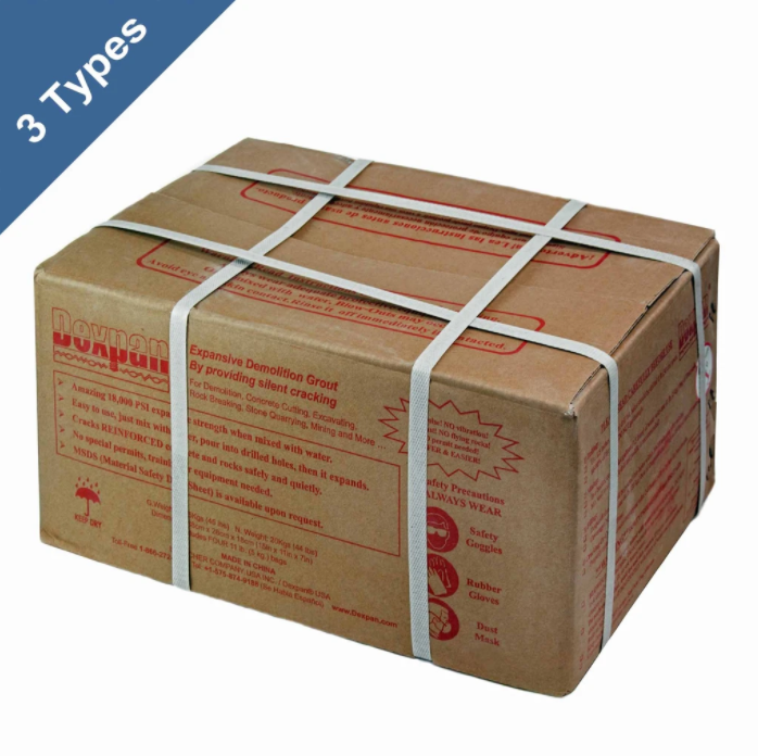 DEXPAN NON-EXPLOSIVE DEMOLITION GROUT (44 LB BOX)